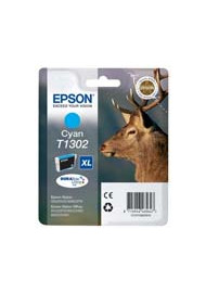 Cartucho de tinta  Original EPSON CIAN E1302, reemplaza a C13T13024010 - Imagen 1