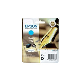 Cartucho de tinta  Original EPSON CIAN E1622, reemplaza a C13T16224010 - Imagen 1