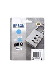 Cartucho de tinta  Original EPSON CIAN E3592, reemplaza a C13T35924010 nº35XL - Imagen 1
