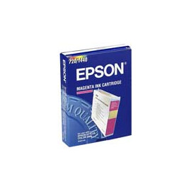 Cartucho de tinta  Original EPSON MAGENTA E126, reemplaza a C13S020126 - Imagen 1