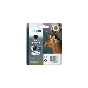 Cartucho de tinta  Original EPSON NEGRO E1301, reemplaza a C13T13014010 - Imagen 1