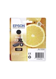 Cartucho de tinta  Original EPSON NEGRO E3351, reemplaza a C13T33514010 nº33XL - Imagen 1