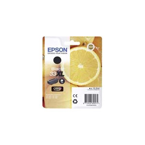 Cartucho de tinta  Original EPSON NEGRO E3351, reemplaza a C13T33514010 nº33XL - Imagen 1