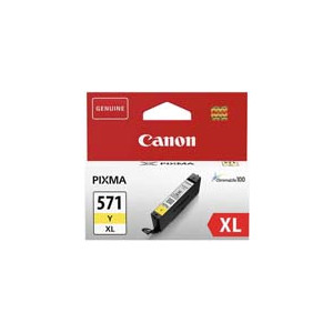 Cartucho de tinta  Original Canon AMARILLO C571XLY, reemplaza a CLI571XLY - 0334C001 - Imagen 1